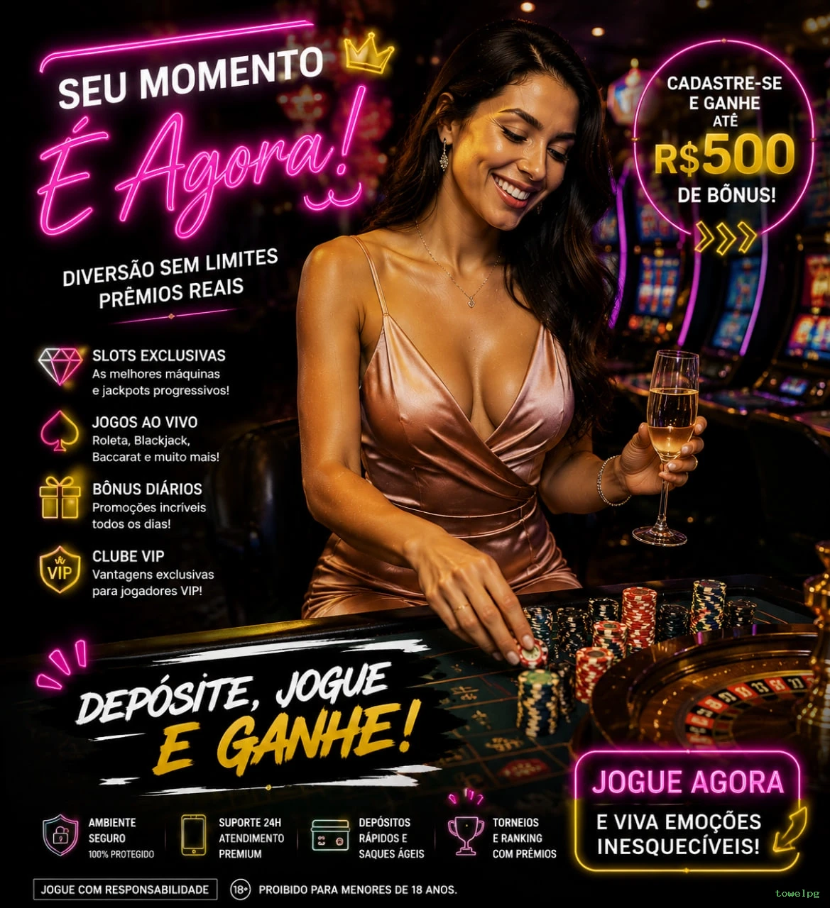 APP oficial da towelpg para mobile